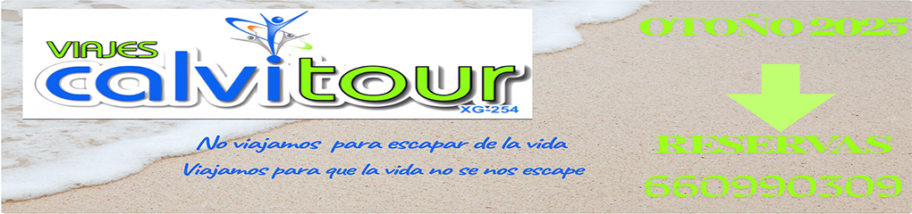 Ven a Viajes Calvitour
